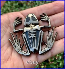 Navy Seals Bone Skull Skeleton Frog Seal Team 6 Challenge Coin NSW CPO DEVGRU