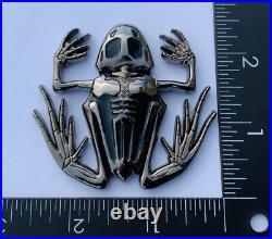 Navy Seals Bone Skull Skeleton Frog Seal Team 6 Challenge Coin NSW CPO DEVGRU