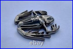 Navy Seals Bone Skull Skeleton Frog Seal Team 6 Challenge Coin NSW CPO DEVGRU