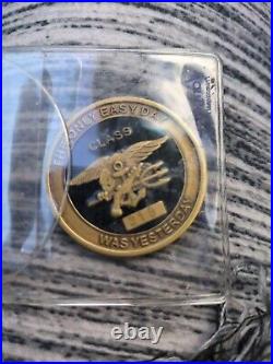 Navy Seals Challenge Coin From Special Warfare Center