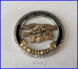 Navy Seals Earn Your Trident NSW Seal Team Six Cut Out Challenge Coin CPO DEVGRU Navy Seals Earn Your Trident NSW Seal Team Six Cut Out Challenge Coin CPO DEVGRU
