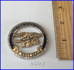 Navy Seals Earn Your Trident NSW Seal Team Six Cut Out Challenge Coin CPO DEVGRU Navy Seals Earn Your Trident NSW Seal Team Six Cut Out Challenge Coin CPO DEVGRU