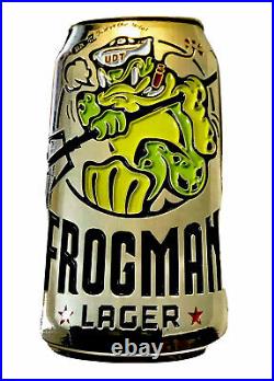 Navy Seals Frogman Lager Beer Can UDT NSW Seal Team Challenge Coin CPO DEVGRU