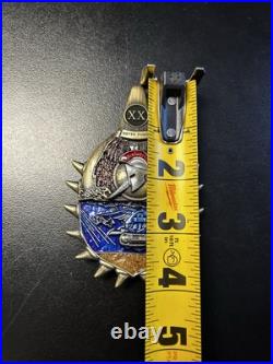 Navy Seals (SDVT-1) Pearl City Peninsula CPO Mess Navy Chief Challenge Coin Navy Seals (SDVT-1) Pearl City Peninsula CPO Mess Navy Chief Challenge Coin