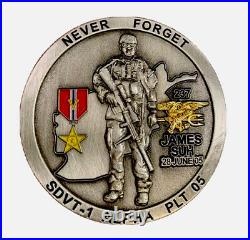 Navy Seals Seal Team 1 James Suh Operation Red Wings NSW Alpha 05 Challenge Coin