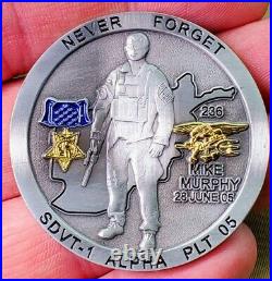 Navy Seals Seal Team 1 Mike Murphy Operation Red Wings Nsw Alpha Challenge Coin
