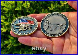 Navy Seals Seal Team 6 Canes Pugnaces War Dogs Challenge Coin CPO Kyle DEVGRU