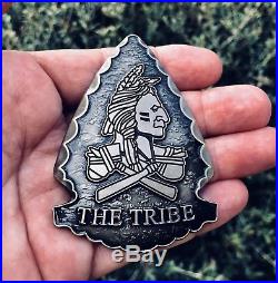 Navy Seals Seal Team 6 VI Devgru Nsw Socom Indian Arrow Tribe Challenge Coin Cpo