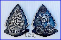 Navy Seals Seal Team 6 VI Devgru Nsw Socom Indian Arrow Tribe Challenge Coin Cpo
