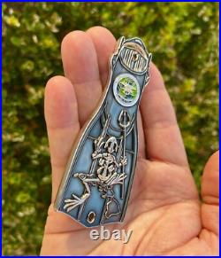 Navy Seals Seal Team NSW GROUP 3 Diver Flipper Fin Bone Frog Challenge Coin CPO