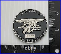 Navy Seals Seal Team SDVT-1 Pearl Harbor NSW Operation Red Wings Challenge Coin