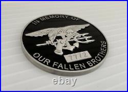 Navy Seals Seal Team SDVT-1 Pearl Harbor NSW Operation Red Wings Challenge Coin