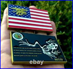 Navy Seals Seal Team Underwater DEMO NSW BUDS Class Bone Frog CPO Challenge Coin