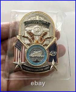 Navy Ship USS Frank Cable AS 40 Paul Sweeney CMC CPO Chief MESS Challenge Coin
