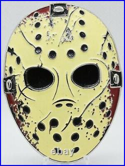 Navy Sicily Comm Station CPO Chief Friday The 13th Jason Voorhees Challenge Coin