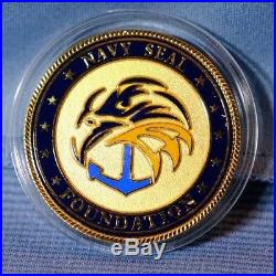 Navy Special Warfare Navy Seal Foundation Challenge Coin