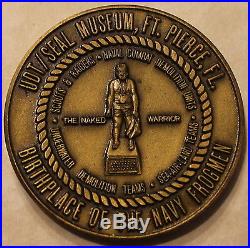 Navy Special Warfare UDT / SEAL Naked Warrior Navy SEAL Museum Challenge Coin