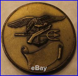 Navy Special Warfare UDT / SEAL Naked Warrior Navy SEAL Museum Challenge Coin