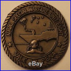 Navy Special Warfare Unit Eight Panama JUST CAUSE Navy SEAL Challenge Coin