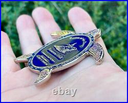 US Navy Nuclear Submarine Warfare 'The Silent Service' Challenge Coin W/ Case – Original
