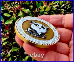 Navy Submarine Instructors Sad Pandas Challenge Coin CPO Chief Mess Subs Seals