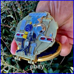 Navy Submarine Torpedo Tube Door Challenge Coin CPO Chief Mess Subs Silent Seals