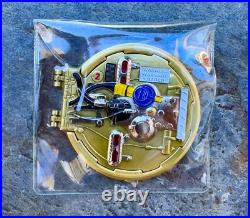 Navy Submarine Torpedo Tube Door Challenge Coin CPO Chief Mess Subs Silent Seals