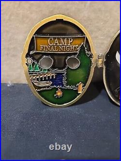 Navy USN 3 Challenge Coin Jason (Friday 13th) Final Night before Frocking