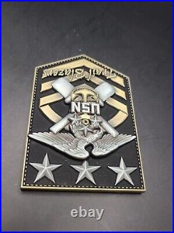 Navy USN Chiefs MCPON Tribute Challenge Coin Trail Blazers 3.5