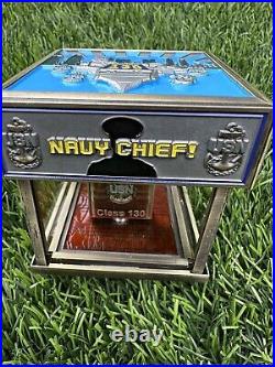 Navy USN Chiefs Mess CPO Challenge Coin FY24 Class 130 Hatbox Pride Day