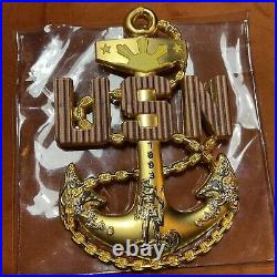 Navy USN Chiefs Pride CPO Challenge Coin Anchor