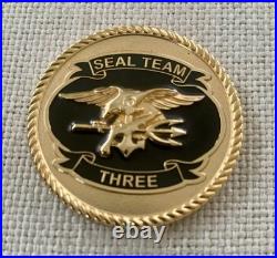 Navy USN Seal Team Three Naval Amphibious Base Coronado Challenge Coin