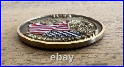 Navy USS Phillipines Sea CG 58 Challenge Coin War Dog Chief