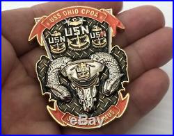 Navy Uss Ohio Cpoa Ssgn 726 Seal Team Submarine Ship Chief Mess Challenge Coin