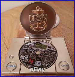 Navy chief challenge coin CPO PLAYSTATION! Limited Non msg nypd espo maple