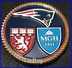 New England Patriots Cdr Mark Price Team Physician USN DET NEP Challenge Coin