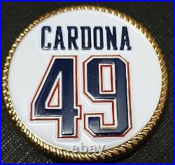 New England Patriots Joe Cardona USN DET NEP Challenge Coin
