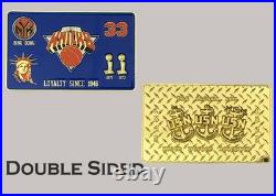 New York Knicks USN Navy Bar Style Challenge Coin J#28