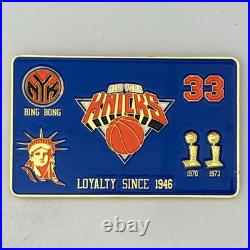 New York Knicks USN Navy Bar Style Challenge Coin J#28