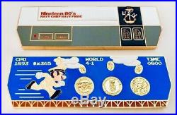 Nintendo Nes Super Mario Navy Cpo Video Game Console Challenge Coin No Mess Nypd