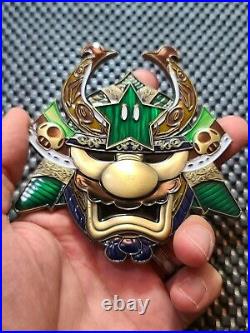 Nintendo US NAVY Super Mario Ronin challenge coin medal Bowser/Luigi Rare Promo