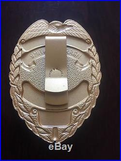 OBSOLETE U. S. Navy Master At Arms Security Forces Military Police Badge w CASE