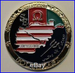Omega Ops / Special Operations Task Force SOUTHEAST Navy SEALs Challenge Coin