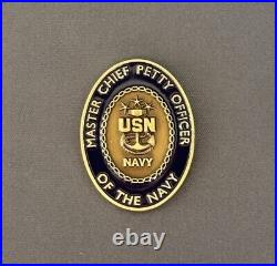 One-Of-a-Kind! MCPON Jim Herdt Actual Challenge Coin CPO One-Of-a-Kind! MCPON Jim Herdt Actual Challenge Coin CPO