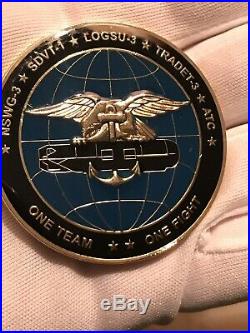 One Team One Fight Warriors From The Sea Navy Challenge Coin New