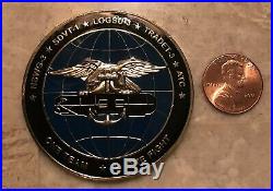 One Team One Fight Warriors From The Sea Navy Challenge Coin New