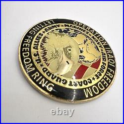 Operation Iraqi Freedom Challenge Coin USMC, Navy, Army, Air Force, Coast Guard