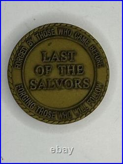 Original US Navy Mobile Diving Salvage Unit Two Challenge Coin