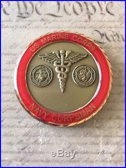 PFC Jacklyn Lucas USMC Navy Corpsman Medal of Honor MoH Society Challenge Coin
