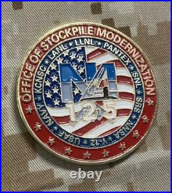 Pantex Nuclear Challenge Coin W88 Navy NNSA Sandia LANL NSC Lockheed Martin SRNL